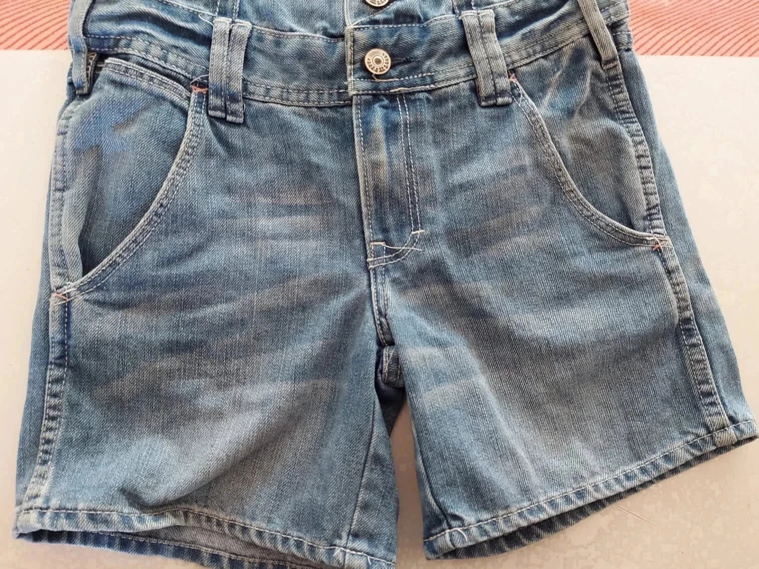 Salopette short jean H&M 10/11anos – photo 3